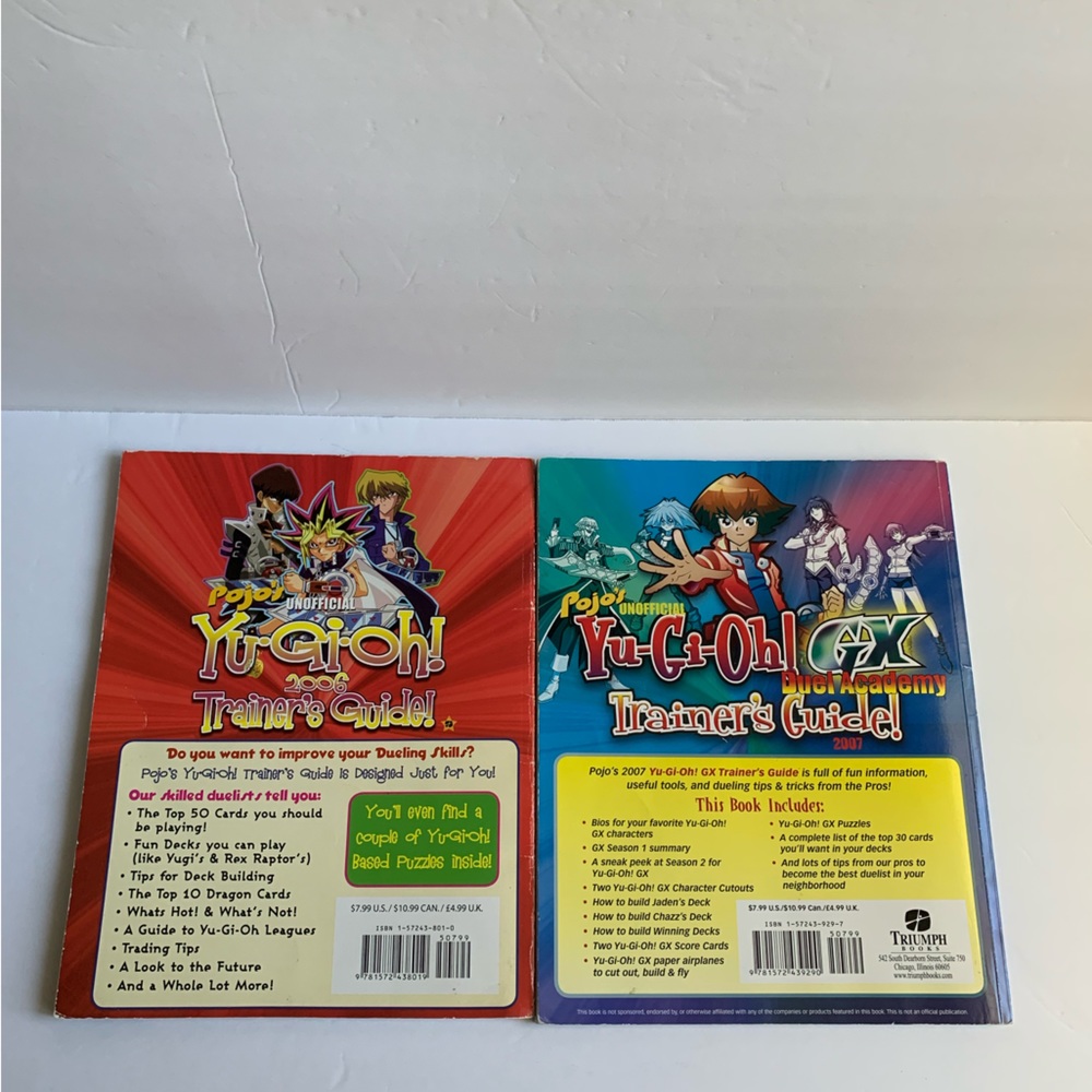 Yu-Gi-Oh Trainer Guide Books - Picture 4 of 9